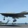 The X-47B unmanned combat air system (UCAS) demonstrator prepares to execute a touch-and-go landing