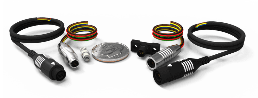 Nano Circular Wired and Solderable Connectors