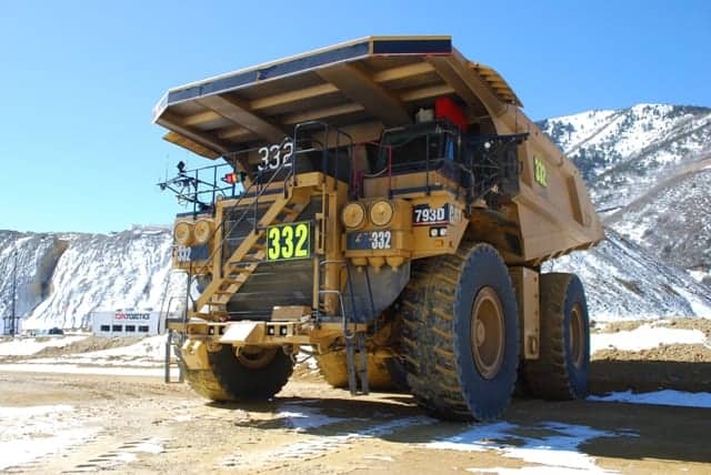 rc mining truck