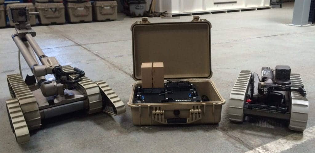 Tracked Ground Robot Battery Charger Unmanned Systems Technology