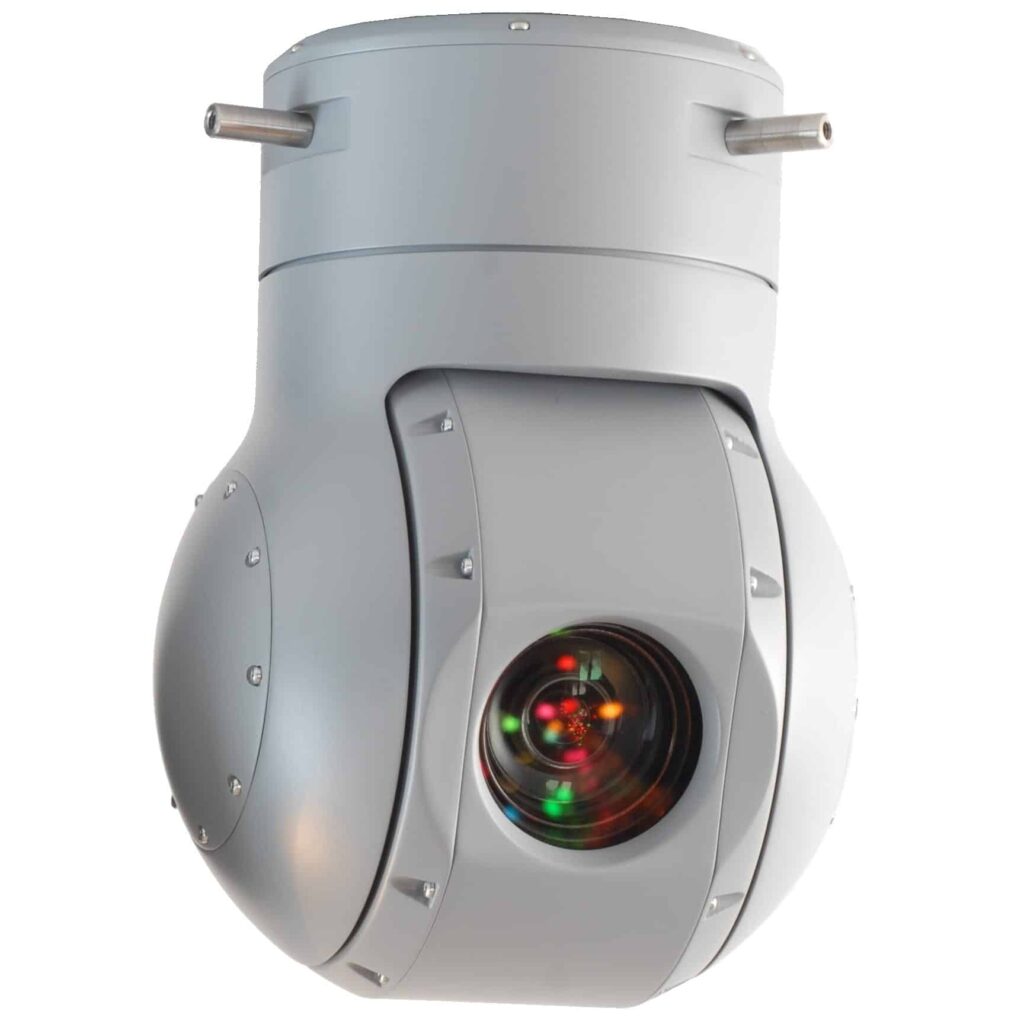 GyroStabilized EO/IR Gimbals and LWIR Cameras for UAS DST Control