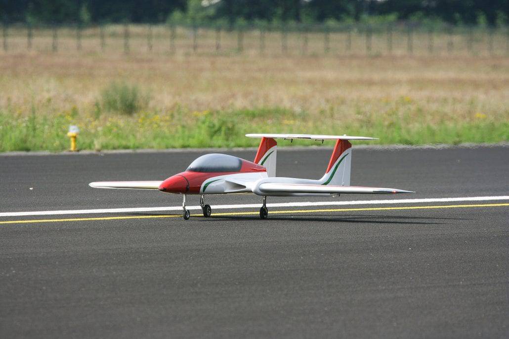 nitro powered drone