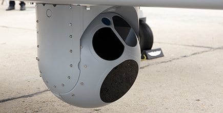 IMUs for drone camera stabilization