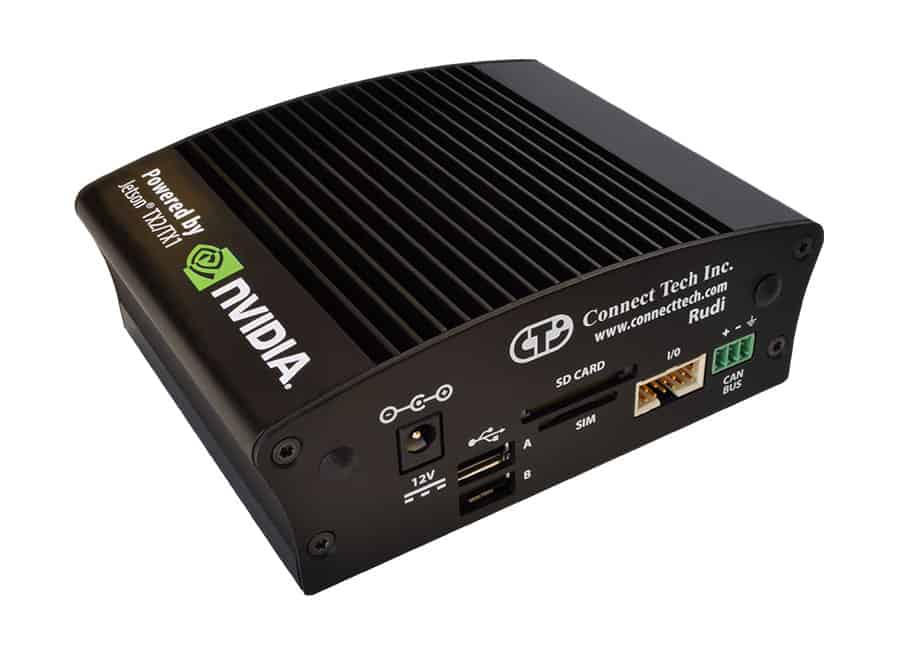 Rudi Embedded System with NVIDIA Jetson TX2 or TX1