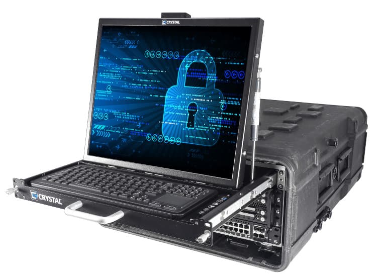 Rugged portable computer display
