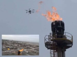 UAV Inspection - Gas Flare Stack