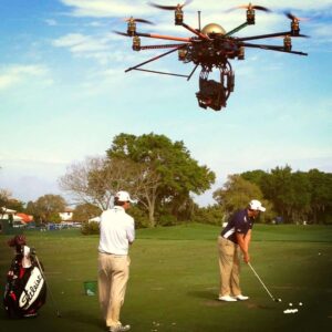 Hoverfly Golf Filming