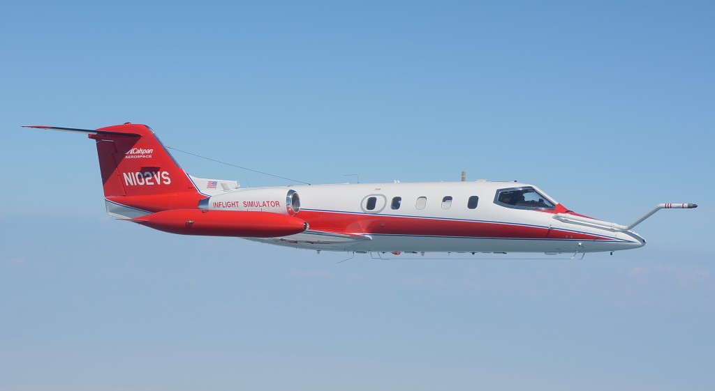 Calspan Learjet