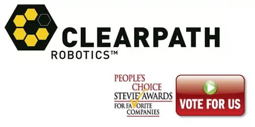 Clearpath Robotics Nominated For People's Choice Award