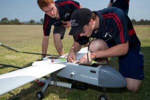 Dickson College unmanned air vehicle (UAV) teammates