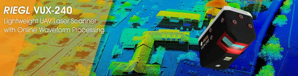VUX-240 – lightweight drone laser scanner