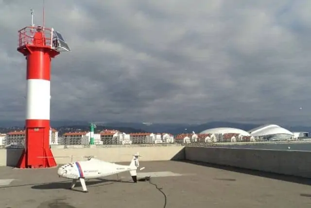 S-100 UAV at Sochi Olympic Games