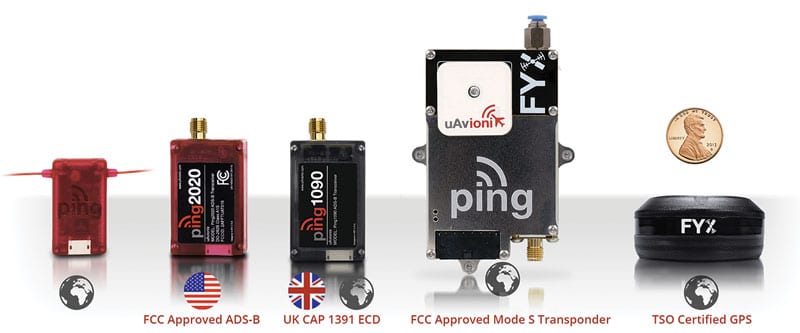 uAvionix Transponders - Receivers - ADS-B Transceivers