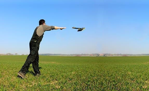 Agricultural Drone Launch