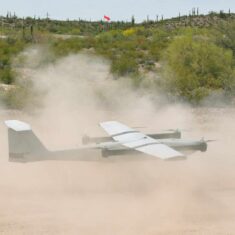 VTOL UAV Take-off