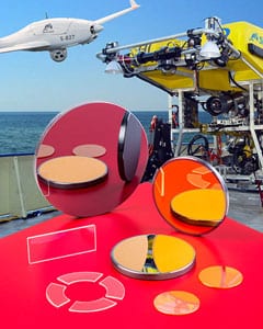 Sapphire Optics for Unmanned Vehicles