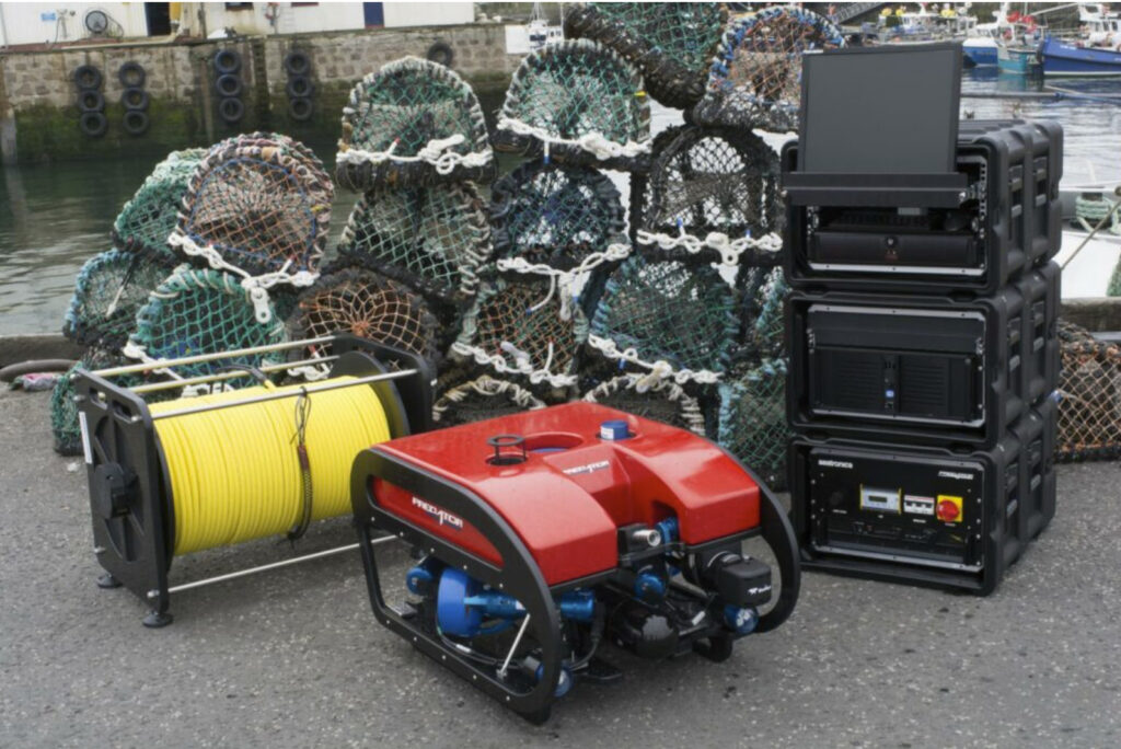 Seatronics Predator Observation Class ROV set up for SeeTrack CoPilot operations