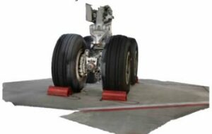 Airbus landing gear 3D model