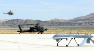 Apache Longbow and MQ-1C