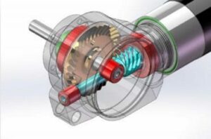 Maxon Right Angle Spiroid Gear