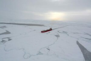 Arctic photo taken from ING Robotic Aviation drone