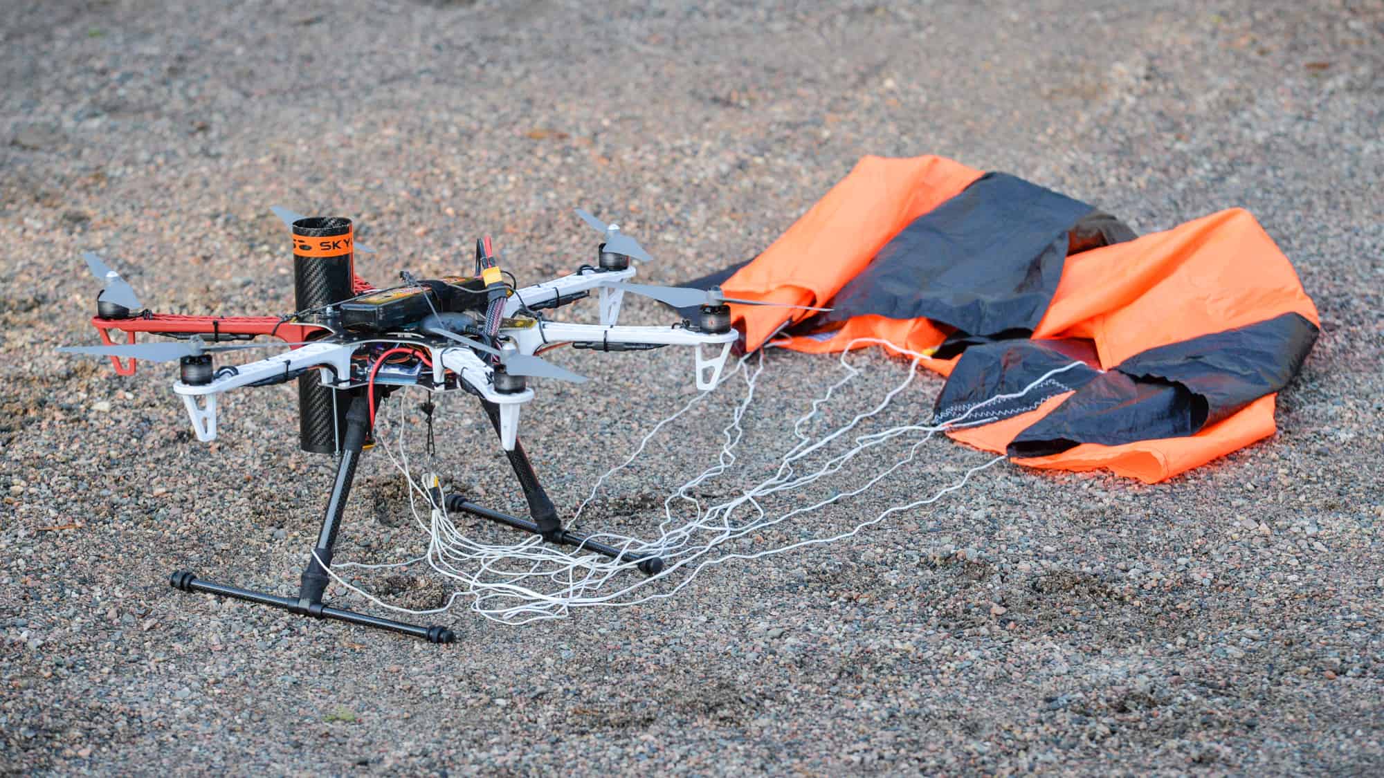 drone parachute launcher