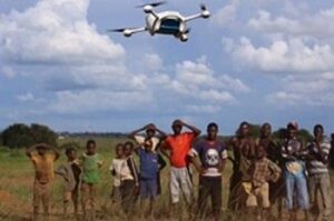 UNICEF drone in Malawi