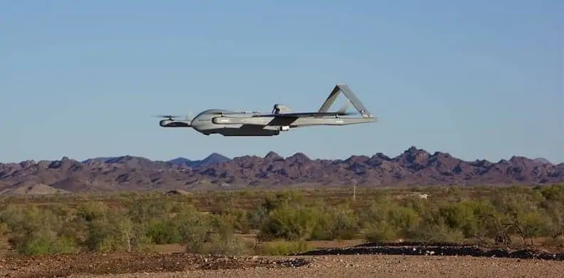 Textron Aerosonde with Hybrid Quadrotor