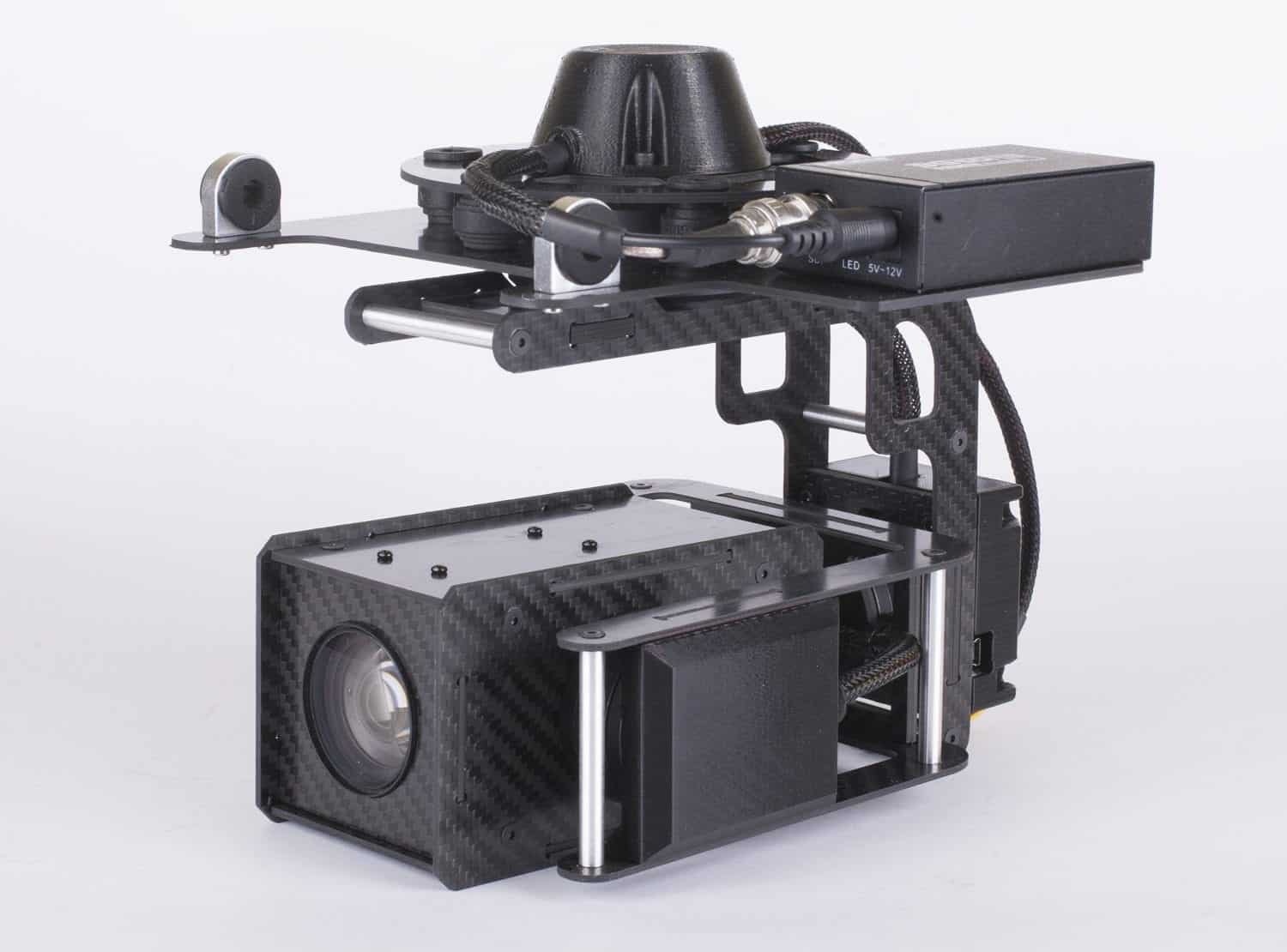 Drone with gyro stabilization