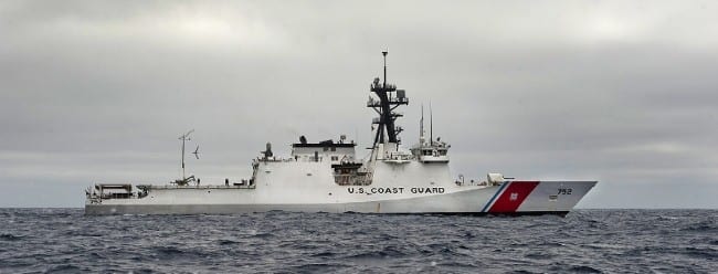 Insitu UAS on US Coast Guard ship