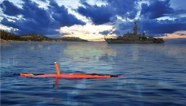 Saab autonomous underwater vehicle