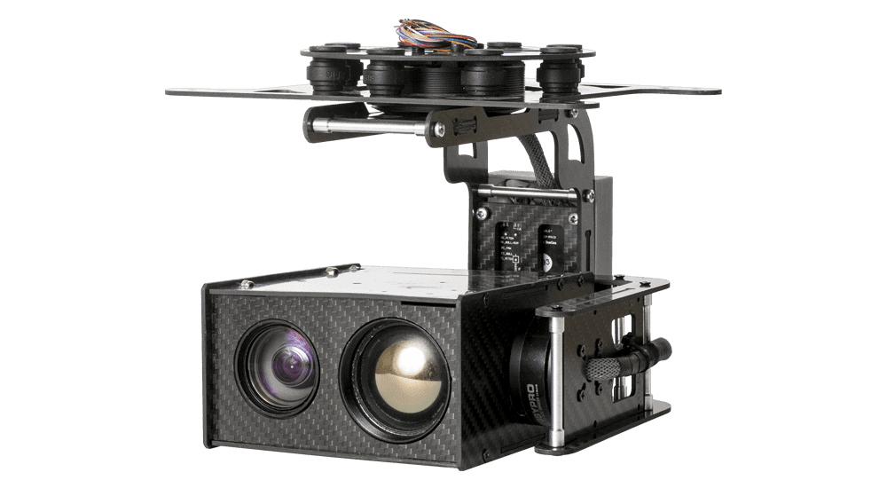 Fixed Wing UAS & Gyro Stabilized Gimbals for Surveillance & Inspections