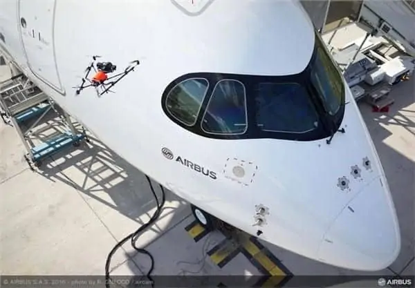 Airbus Drone Inspection