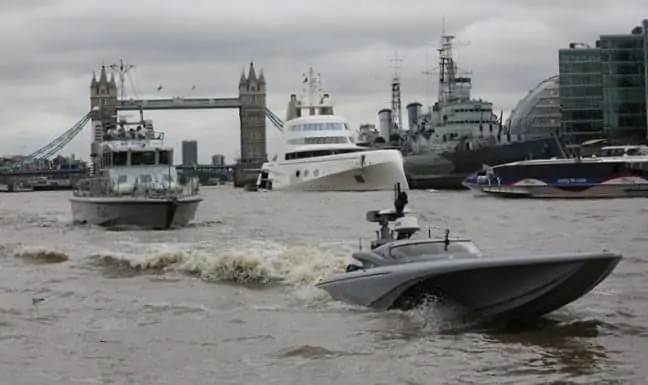 MAST USV Completes Tidal Thames Trials