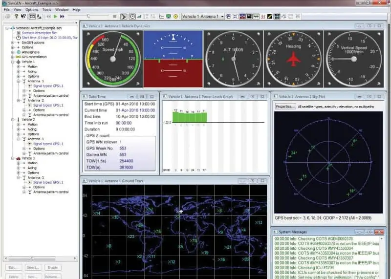 SimGEN Scenario Generation and Simulator Control Software