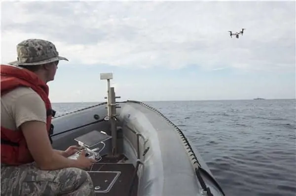 US Navy counter-UAS tests