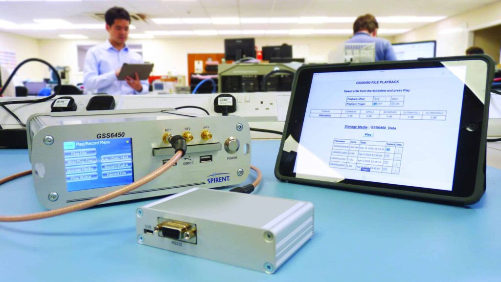 GSS6450 RF Record & Playback System for Multiple constellation testing
