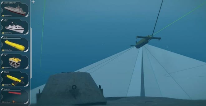 Thales Pathmaster minehunting system