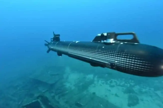 French Navy AUV