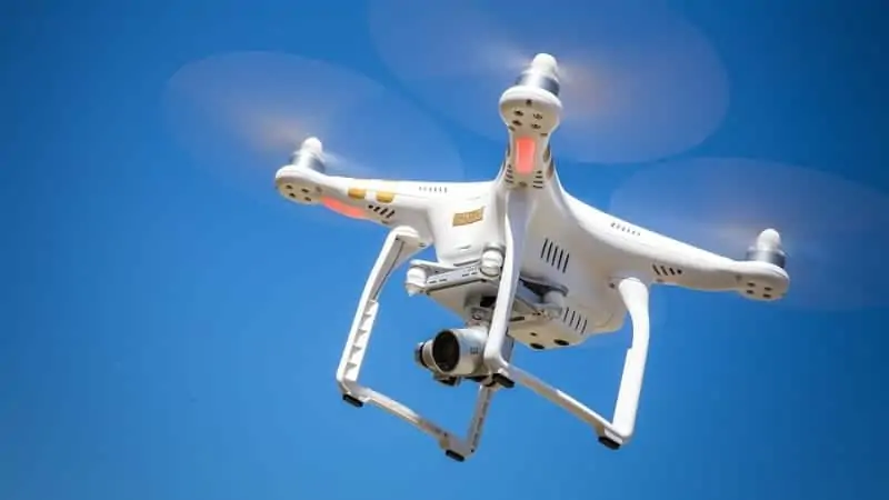 Quadcopter drone