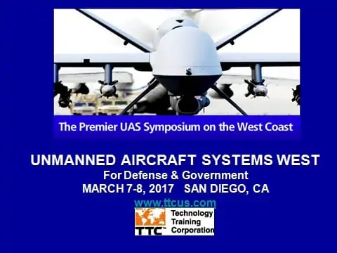 UAS WEST San Diego March 7-8, 2017