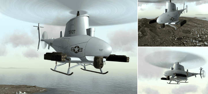 VR-Forces MQ-8 Fire Scout