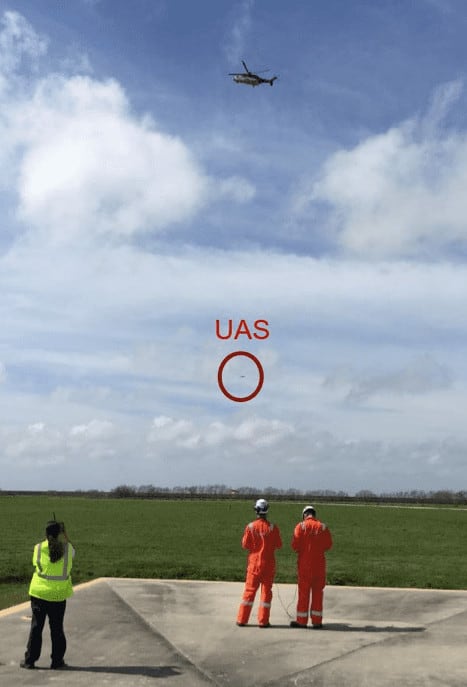 Sky-Futures manned unmanned test