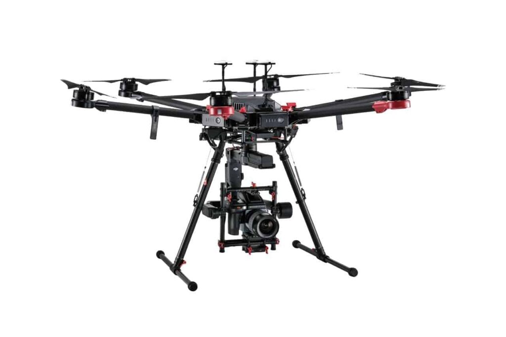 DJI M600 Pro drone with Hasselblad H6D-100c camera