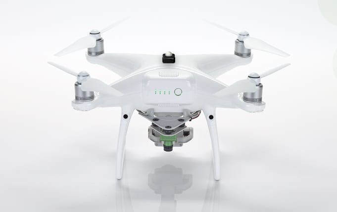 DJI drone with Sentera Incident Light Sensor