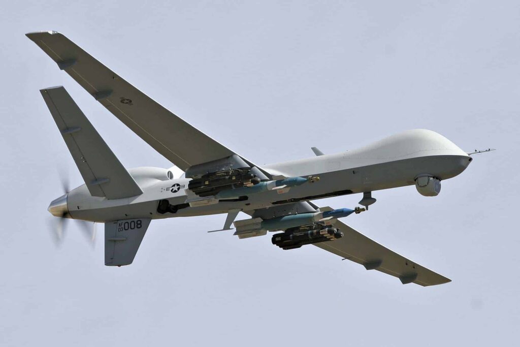 The Predator Unmanned Aerial System UAS designated