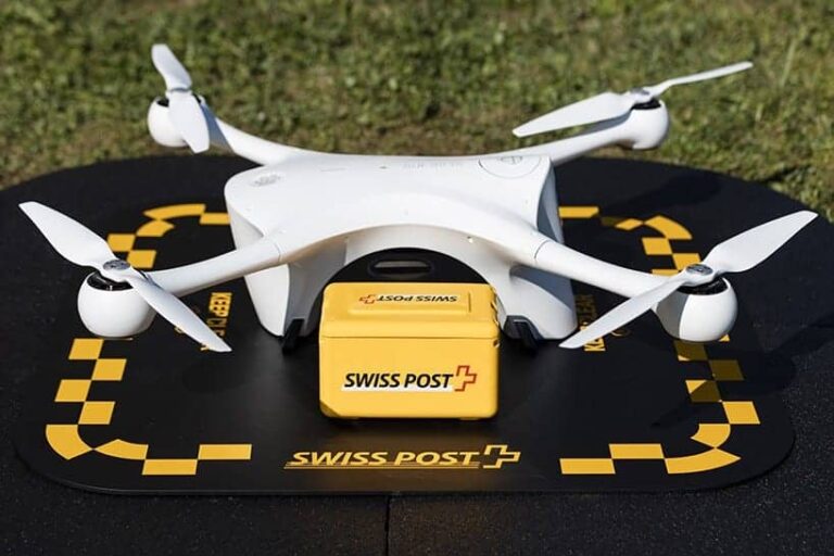 Swiss Post hospital drone Unmanned Systems Technology