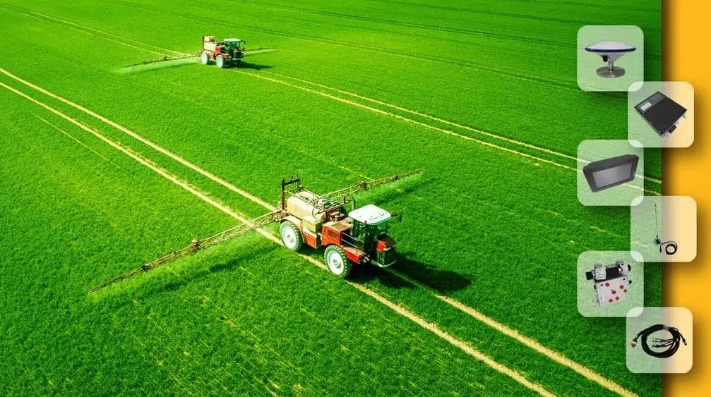 Tersus GNSS autonomous tractors