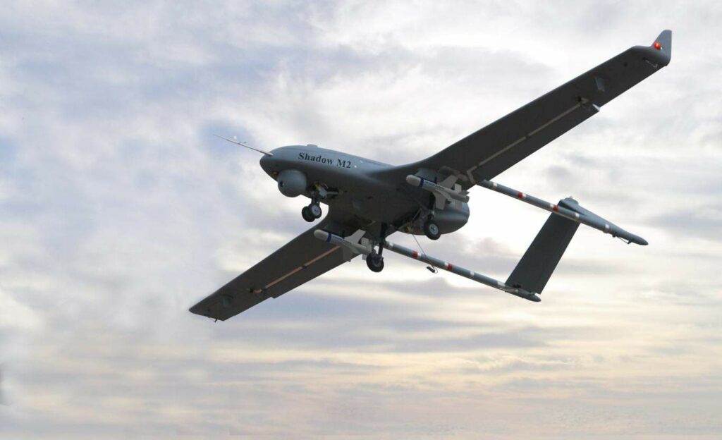 Textron Shadow M2 UAS with Fury munitions