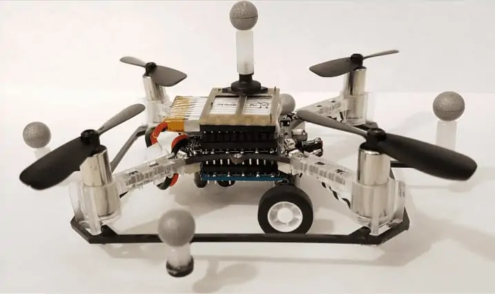 MIT CSAIL drone with wheels